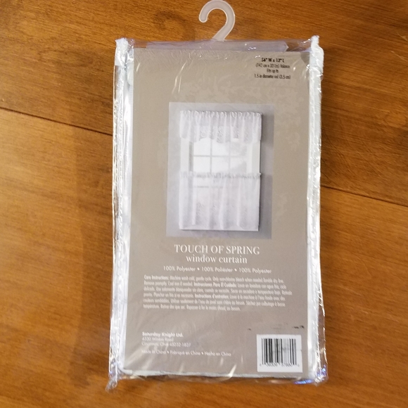 NWT SKL Home Window Curtain Valance - Picture 6 of 10